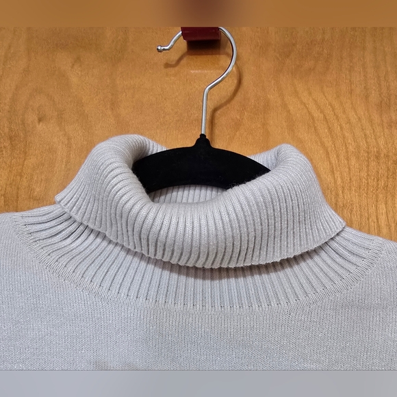 SweatyRocks Y2k Women's Basic Mock Turtleneck Long Sleeve Pullover Ribbed Large - Picture 3 of 8